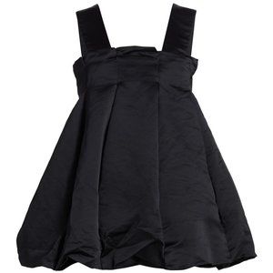 Comme des Garcons Satin Black A-Line Top / w/Tags